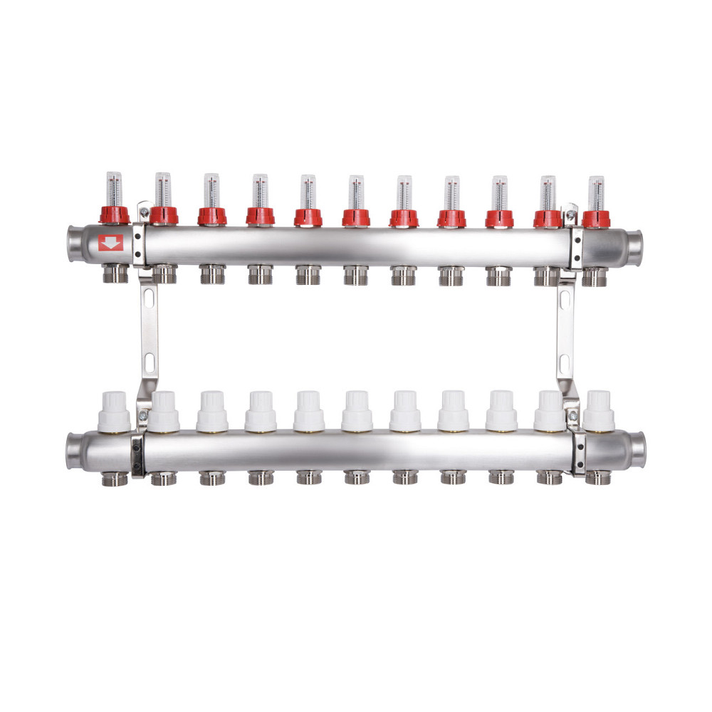 Колектор із витратомірами Thermo Alliance Standart 1" 11 виходів SD00411 Київ - фото 1