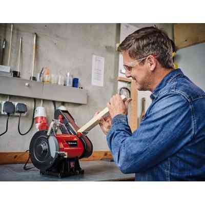 Точильний верстат Einhell TC-US 350, 350Вт, коло 150мм, стрічка 50х686мм, 2950об/хв (4466154) Вінниця