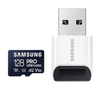 Карта памяти Samsung 128GB microSDXC class 10 UHS-I U3 V30 A2 Pro Ultimate (MB-MY128SB/WW) Винница - изображение 5