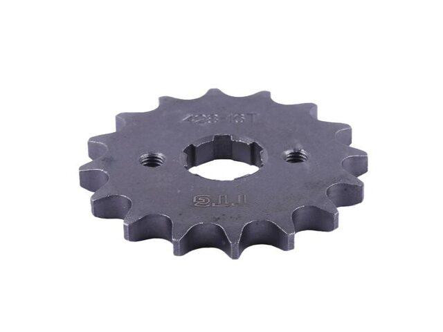 Зірка передня 16Т на мотоцикл із бензиновим двигуном мотоцикл СВ-125/150 Мукачево - фото 1