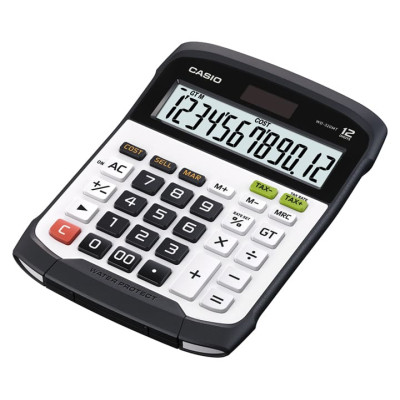 Калькулятор Casio WD-320MT-W-EC, чорно-білий (CALC-CAS-WD-320MT-W) Вінниця - фото 1