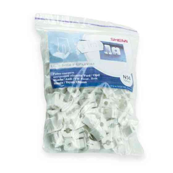 Кліпса гайка сам-за вн.обш Фольцваген , AUDI, Мазда (отв8,0*8,0, в4,8) (100шт) №56 Мукачево