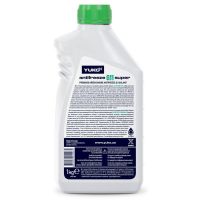 Антифриз Yuko -40 Super G11 зелен.1л (4820070244465) Винница - изображение 2