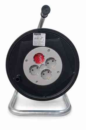 Подовжувач на котушці з заземленням 3х1,0 кв.мм 25м APRO Харків