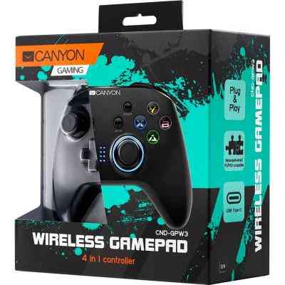 Геймпад Canyon CND-GPW3 Wireless android/PC Black (CND-GPW3) Винница