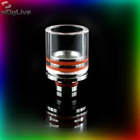 Широкий скляний 16 мм мундштук (Drip Tip) 510 Київ - фото 3