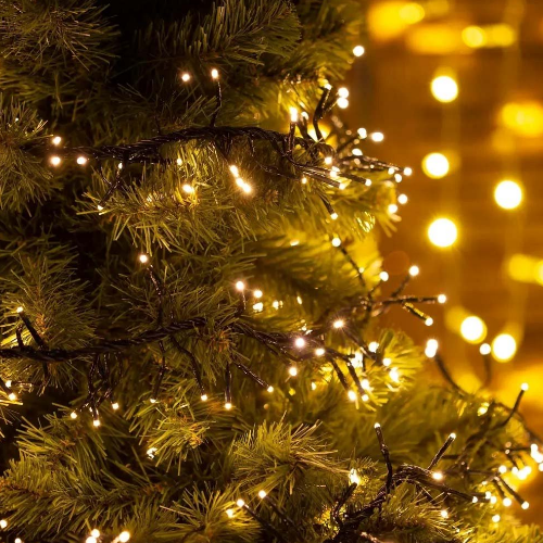 Світлодіодна гірлянда мішура 150 Led 5м 8 режимів теплий колір USB CW-G-150L5U ColorWay Житомир - изображение 9