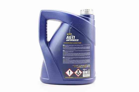Рідина охолоджуюча концентрат -38°C 1:1 "АНТИФРИЗ AG11", блакитна 5L Київ