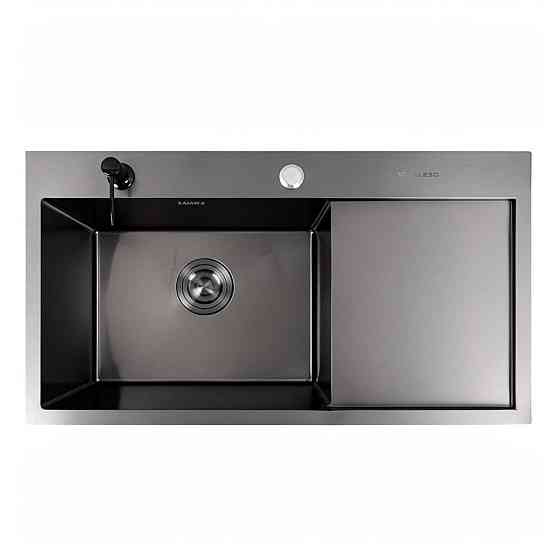 CM 78*43 L Мийка PVD чорна Valeso Handmade (3.0/0.8) Коломия