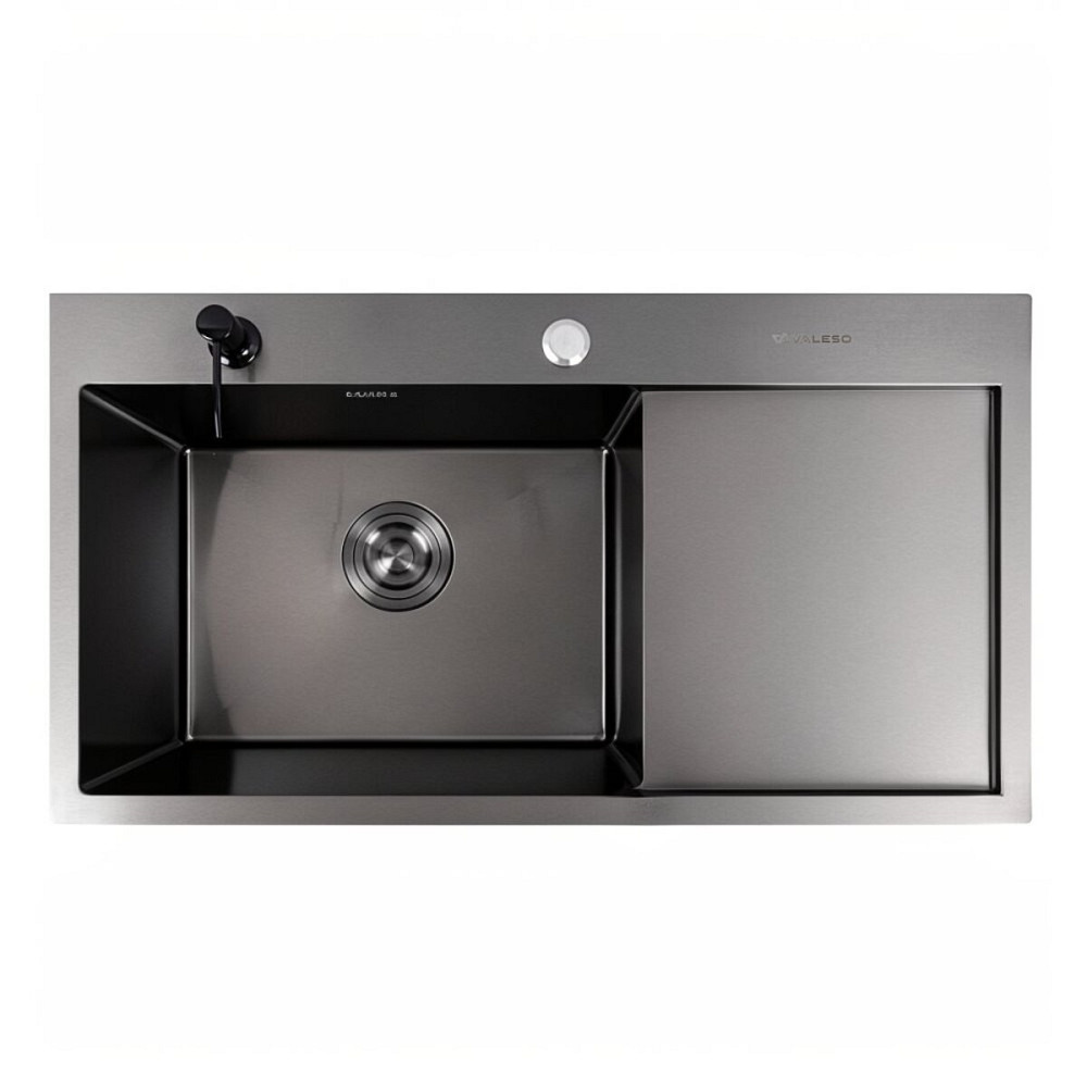 CM 78*43 L Мийка PVD чорна Valeso Handmade (3.0/0.8) Коломия - фото 1