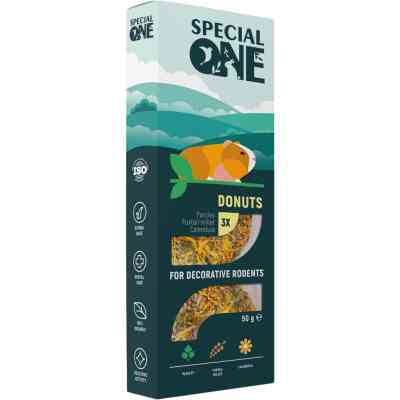 Витамины для грызунов Special One «Петрушка, чумиза, календула» 50 г (4823082425211) Винница