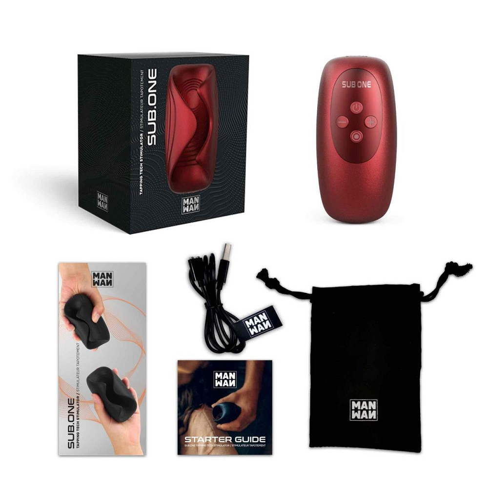 Мастурбатор Manwan SUB.ONE Velvet Red Sex Aura Київ - фото 6