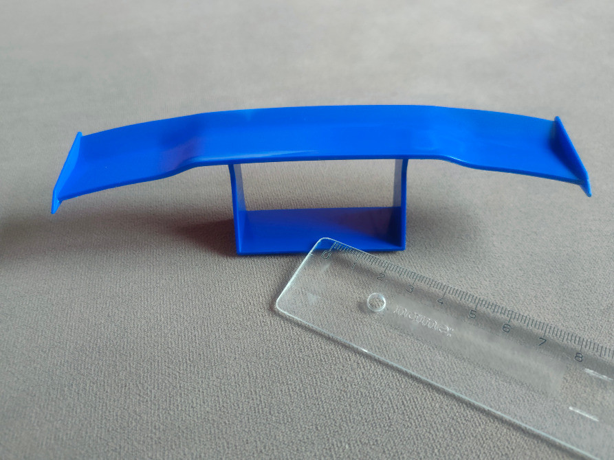 Мини Спойлер на авто Синий усиленный скотч Киев - изображение 1