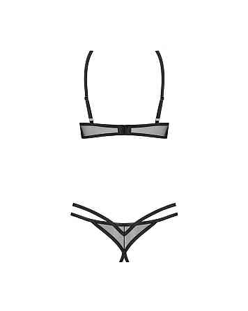Комплект Obsessive Euridia 2-pcs crotchless set XS/S Sex Aura Киев