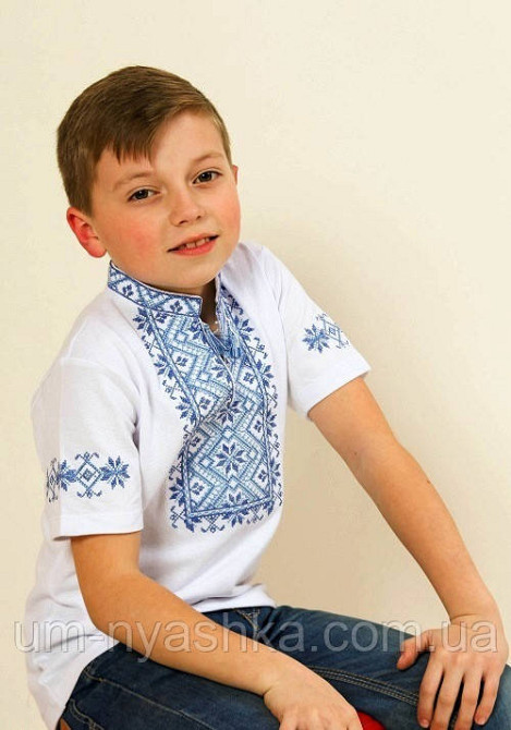 Вышиванка для мальчиков 