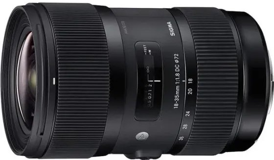 Об'єктив Sigma A 18-35mm f/1,8 DC HSM z mocowaniem Canon (210954) Київ