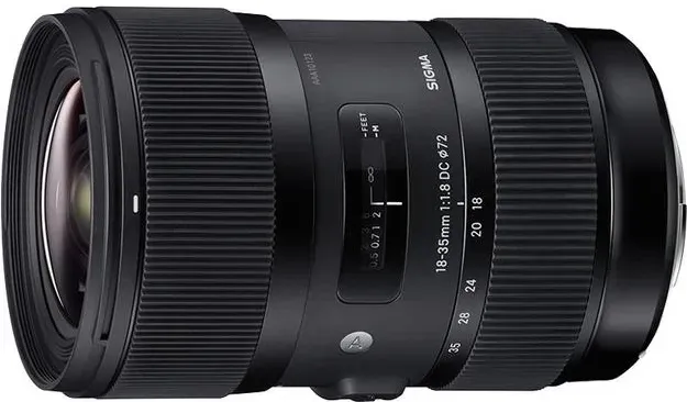 Объектив Sigma A 18-35mm f/1,8 DC HSM z mocowaniem Canon (210954) Киев - изображение 1