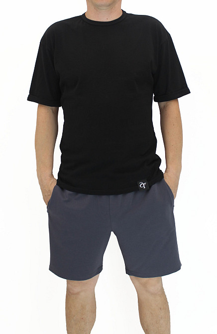 Шорти чоловічі спортивні Сірий M Харків - фото 8