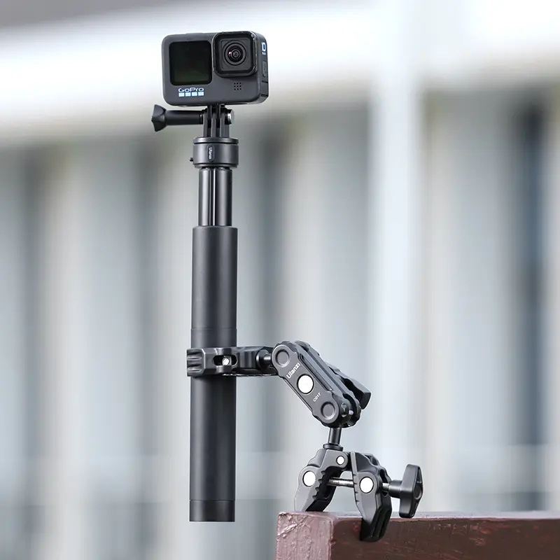 Шарнірне кріплення Ulanzi CO17 Super Clamp With Dual Ballhead Magic Arm (UV-C046GBB1 CO17) Київ - фото 7