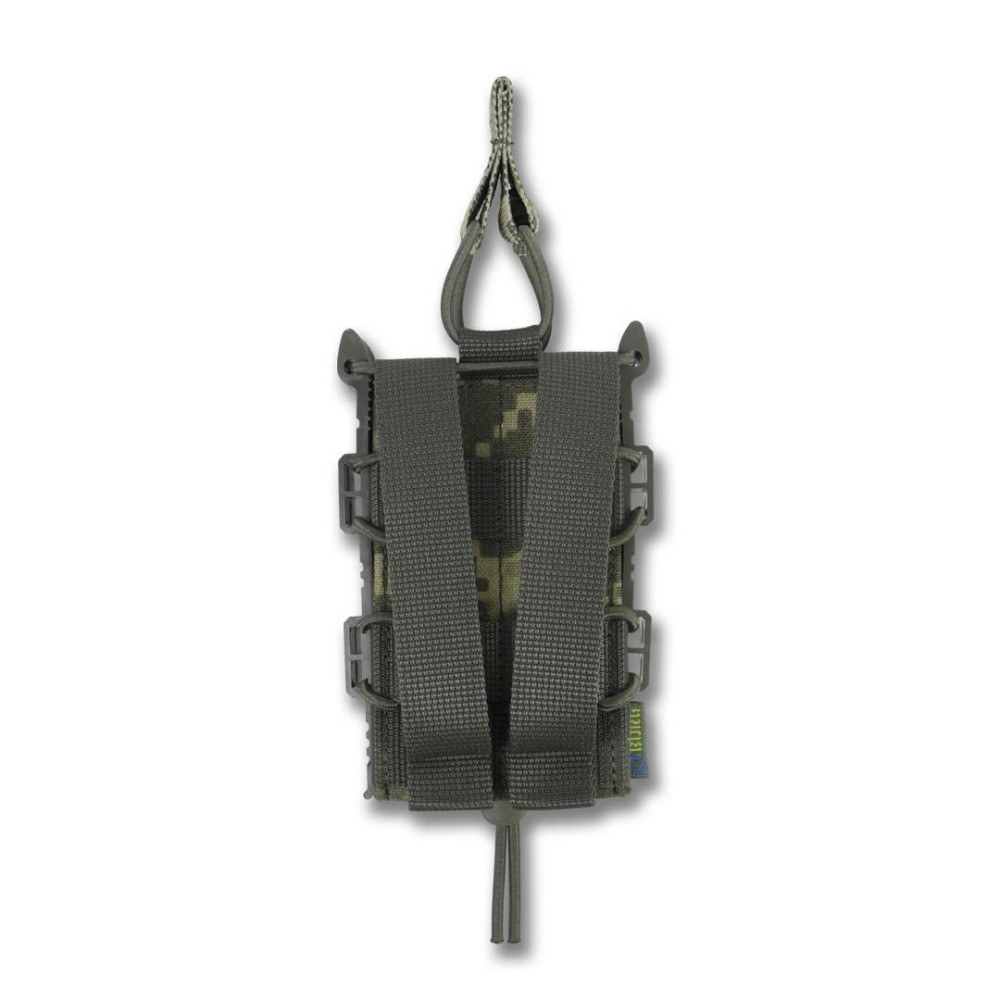 Жорсткий посилений тактичний підсумок на 1 магазин Kiborg GU Single Mag Pouch Pixel. Підсумки для магазинів Київ - фото 6