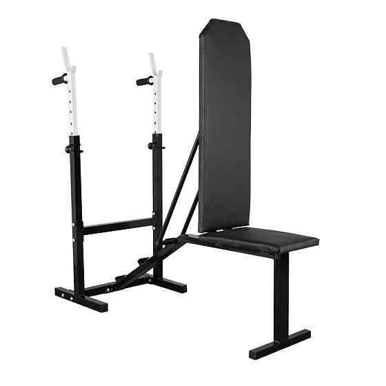 Лавка для жиму зі стійками + бруси Качай Залізо-594 Київ