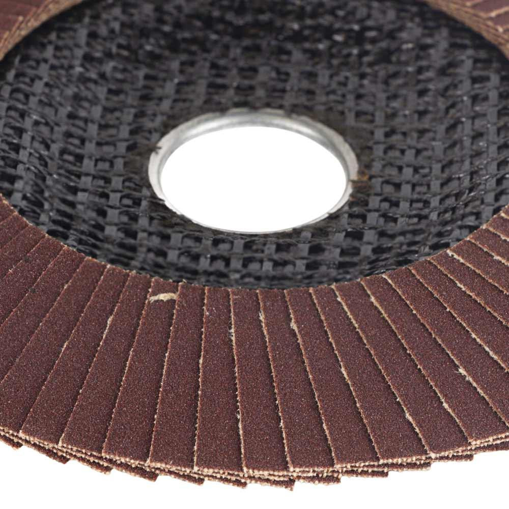 Круг лепестковый торцевой Т29 (конический) Ø125мм P220 SIGMA (9172691) Ровно - изображение 6