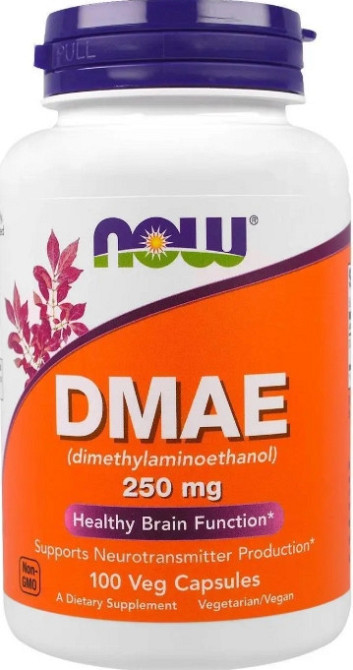 Диметиламиноэтанол Now Foods DMAE 250 мг 100 вег капс Киев - изображение 1