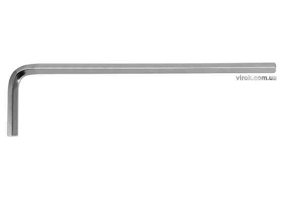 Ключ 6-гранний Г-подібний 2-сторонній YATO Cr-V, М 10 мм, 40 х 170 мм [25/125] Одеса