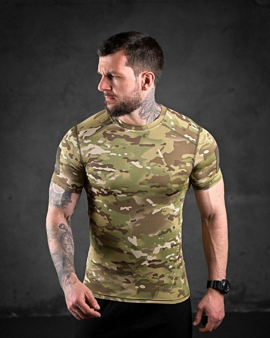 Тактична футболка потоотводящая samuray Cooltuch MTK ВТ1159 Одеса - фото 9