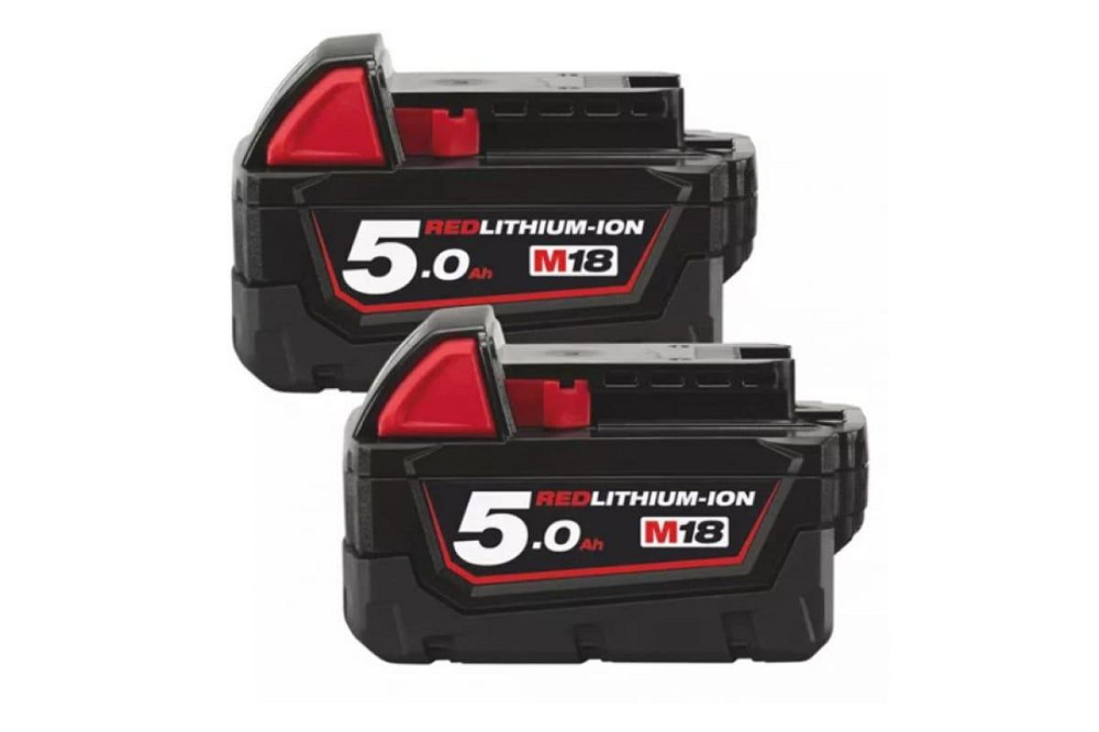 Набор аккумуляторов MILWAUKEE, M18 B52 (5Аг)(M18 В5 - 2шт) Одесса - изображение 2