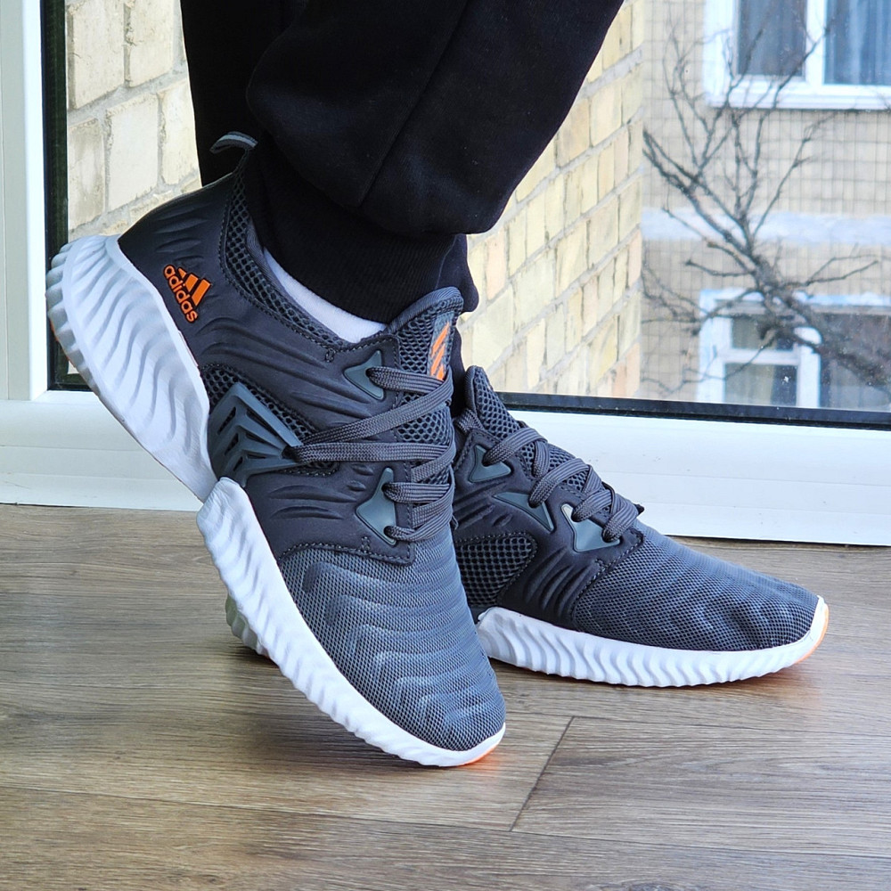 Кросівки Чоловічі Adidas Alphabounce Сірі Адідас (розміри: 42,43,44,45) Відео Огляд Дніпро - фото 5