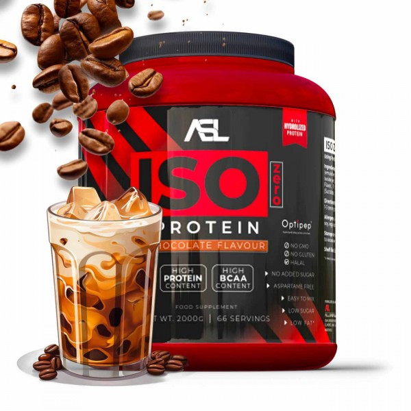 Протеїн AllSports Labs Iso Zero Protein 2 kg iced coffee (90 % isolate, zero lactose, zero sugars, aspartame free) Луцьк - фото 1