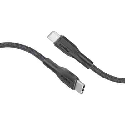 Дата кабель USB 2.0 AM to USB-C 2.0m 2A xCord-AC200 black Promate (xcord-ac200.black) Винница