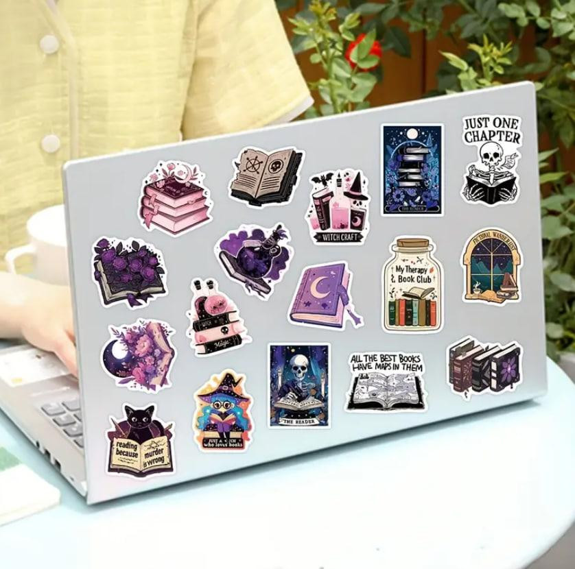 50 шт. готических наклеек из винила для скрапбукинга, мистические наклейки, стикеры в готическом сти Киев - изображение 3