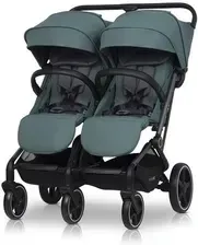 Детская коляска EasyGo Echo Wózek Spacerowy Bliźniaczy Sage Green Киев