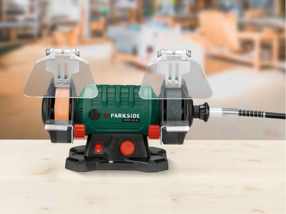 Точильно шлифовальный станок 3в1 с гибким валом 1 метр Parkside (PDFW 120 B3) Нововолынск - изображение 9