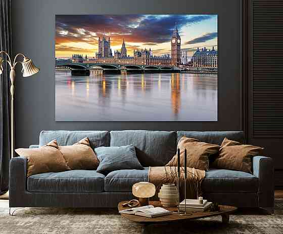 Картина холст в гостиную / спальню    Лондон   MLP_217 50x100 см Киев