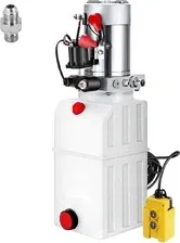 Насос Pompa hydrauliczna 12V 6 L Autolift - Wydajna pompa z tworzywa sztucznego - Zasilacz jednostronnego działania do wywrotek Киев - изображение 1