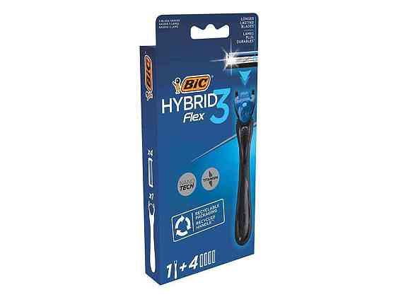 Станок д/голенье Flex 3 Hibrid4 картр ТМ BIC Киев