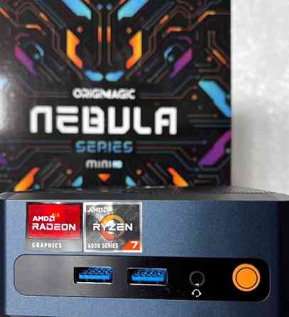 Міні ПК OrigiMagic Nebula N2 Pro / Ryzen 7 6800H / Radeon 680M / 16GB DDR5 / 512GB M.2 NVME SSD NEW !!! Харків