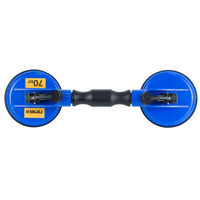 Присоска Sigma для перенесення скла, на шарнірах 70кг (8222241) Вінниця - фото 4