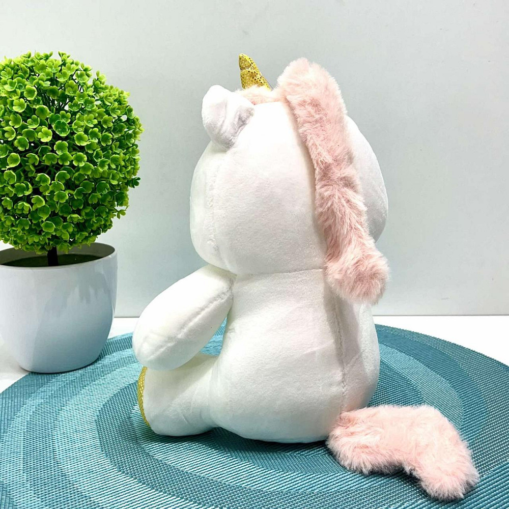 Рюкзак з м'якою іграшкою Єдиноріг 1 відділення 20см Синій (FG24032735B) Чернігів - фото 8