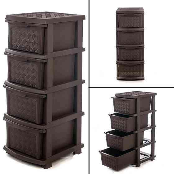 Пластиковый комод 