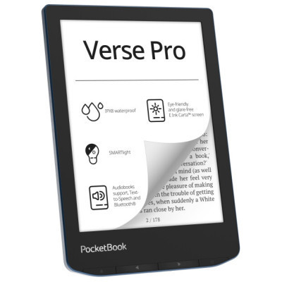 Електронна книга Pocketbook 634 Verse Pro, Azure (PB634-A-CIS) Вінниця - фото 7