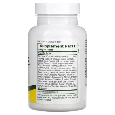 Мінерали Natures Plus Комплекс мікроелементів, Trace-Mins, Trace Mineral Complex, 180 таблеток (NAP-03560) Вінниця - фото 2