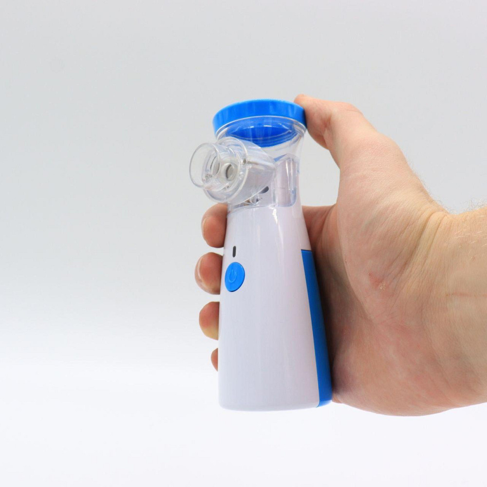 Портативний небулайзер з 2 масками від USB, LY-565 / Інгалятор небулайзер від кашлю / Ручний інгалятор для дітей Київ - фото 8