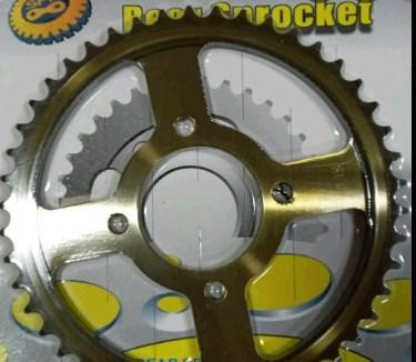 Звезда трансмиссии (задняя) , мотоцикл Лифан 125/150 428-46T Мукачево - изображение 1