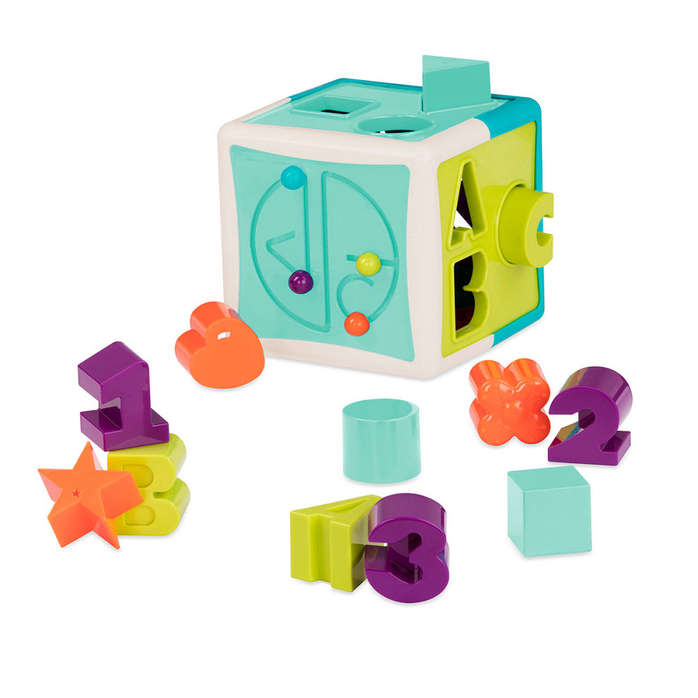 Розвивальна іграшка-сортер - Розумний куб Дніпро - фото 6