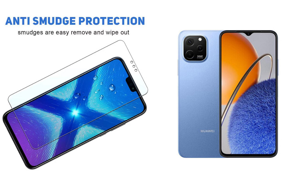Защитное стекло NeoGlass для HUAWEI Nova Y61 – ультрапрозрачное и устойчивое Киев - изображение 3