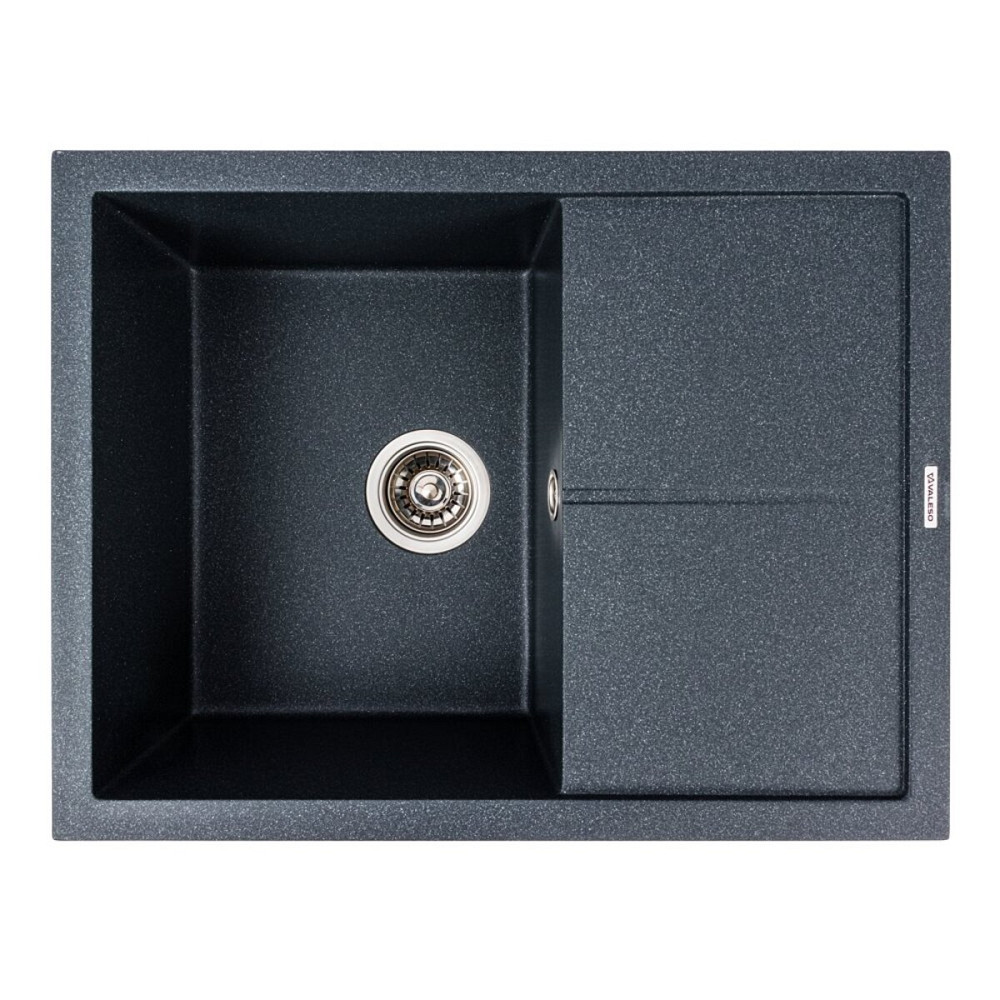 VALESO Гранітна мийка VALESO CRIPTA 6550 матова Антрацит Коломыя - изображение 1